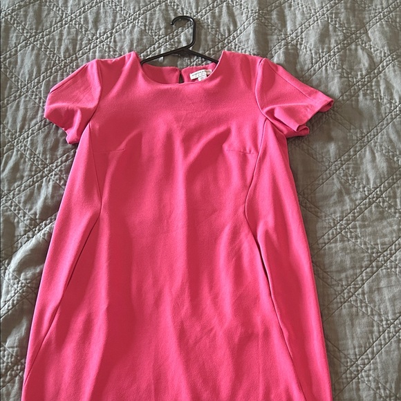Vibrant Pink Short Sleeve Dress - Picture 1 of 4